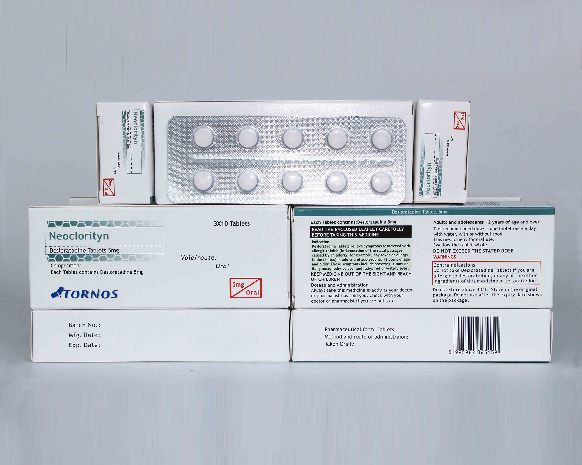 desloratadine tablets 5mg